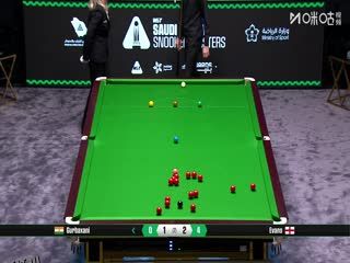 2025斯诺克沙特大师赛第一轮（144进112） 克雷什·古尔巴克萨尼2-4瑞安·埃文斯 20250808 海报