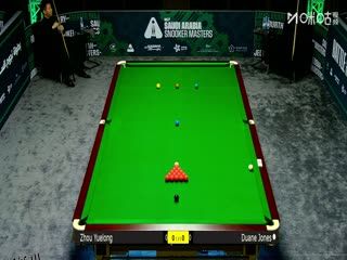 2025斯诺克沙特大师赛第三轮（80进48） 周跃龙4-1杜安·琼斯 20250811 海报