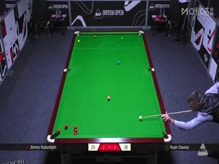 2025斯诺克英国公开赛资格赛 吉米·罗伯逊3-4瑞恩·戴维斯 20250625 海报