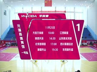 WCBA 季前赛 辽宁大连体产VS江西赣星 20251125 海报