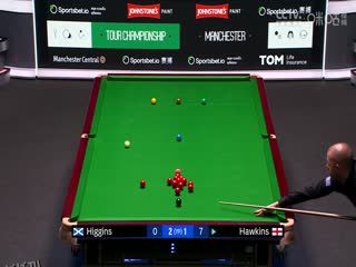 斯诺克巡回锦标赛半决赛 巴里·霍金斯4-4约翰·希金斯（第一阶段） 20250405 海报