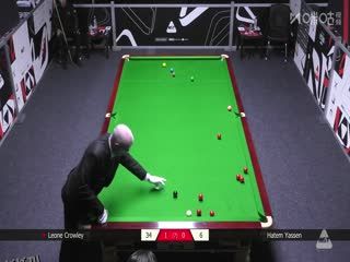 2025斯诺克英国公开赛资格赛 莱昂内·克劳利4-0哈特姆·亚辛 20250627 海报