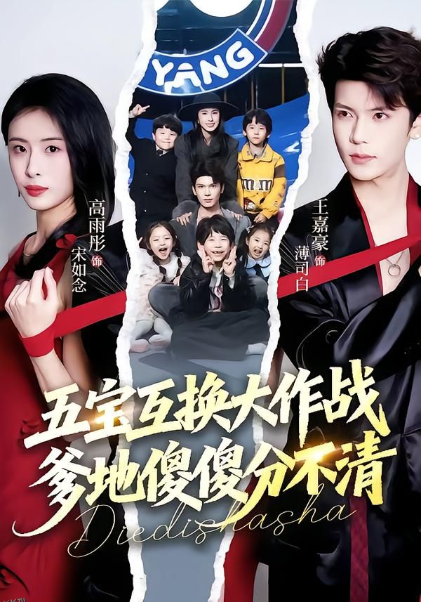 五宝互换大作战，爹地傻傻分不清 海报