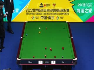 2025斯诺克国际锦标赛32进16 雷佩凡5-6赵心童 20251104 海报