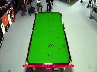 斯诺克德国大师赛64进32 肖国栋5-3范争一  20250129 海报