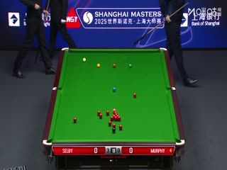 2025斯诺克上海大师赛第二轮 马克·塞尔比6-0肖恩·墨菲（朱蒙） 20250729 海报