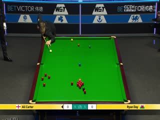 斯诺克威尔士公开赛16进8 瑞恩·戴1-4阿里·卡特  20250214 海报