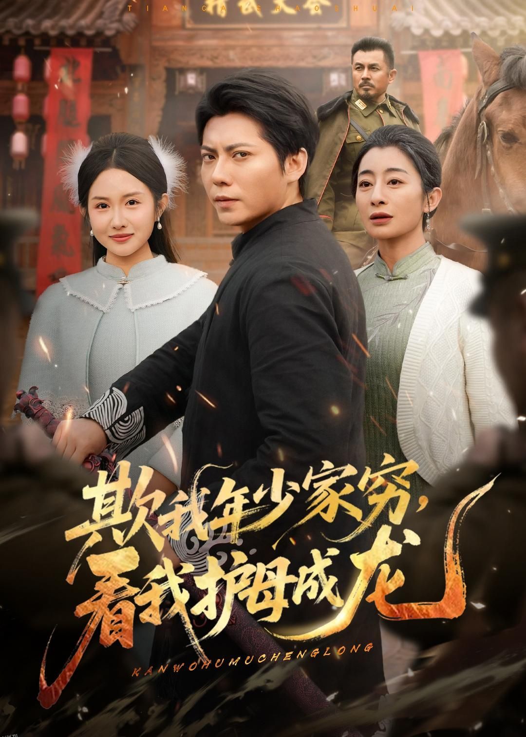 欺我年少家穷，看我护母成龙 海报