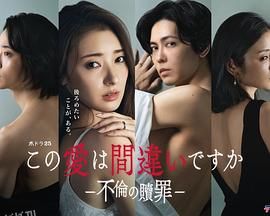 这份爱是错误吗～出轨的赎罪 海报