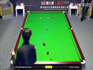 2025斯诺克西安大奖赛延期资格赛第一轮 恰查蓬·纳萨2-5周金豪（秦正） 20251007 海报