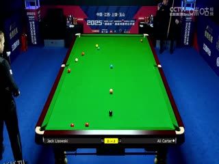 斯诺克玉山世界公开赛32进16 阿里·卡特5-4杰克·利索夫斯基  20250225 海报