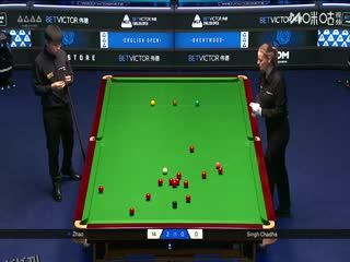 2025斯诺克英格兰公开赛 赵心童4-0辛格·查达 20250917 海报
