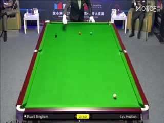 2025斯诺克西安大奖赛16进8 吕昊天5-3斯图尔特·宾汉姆（朱峰立） 20251010 海报