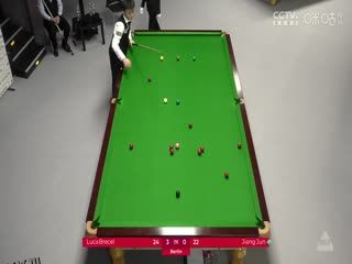斯诺克德国大师赛64进32 卢卡·布雷切尔5-2江俊  20250129 海报