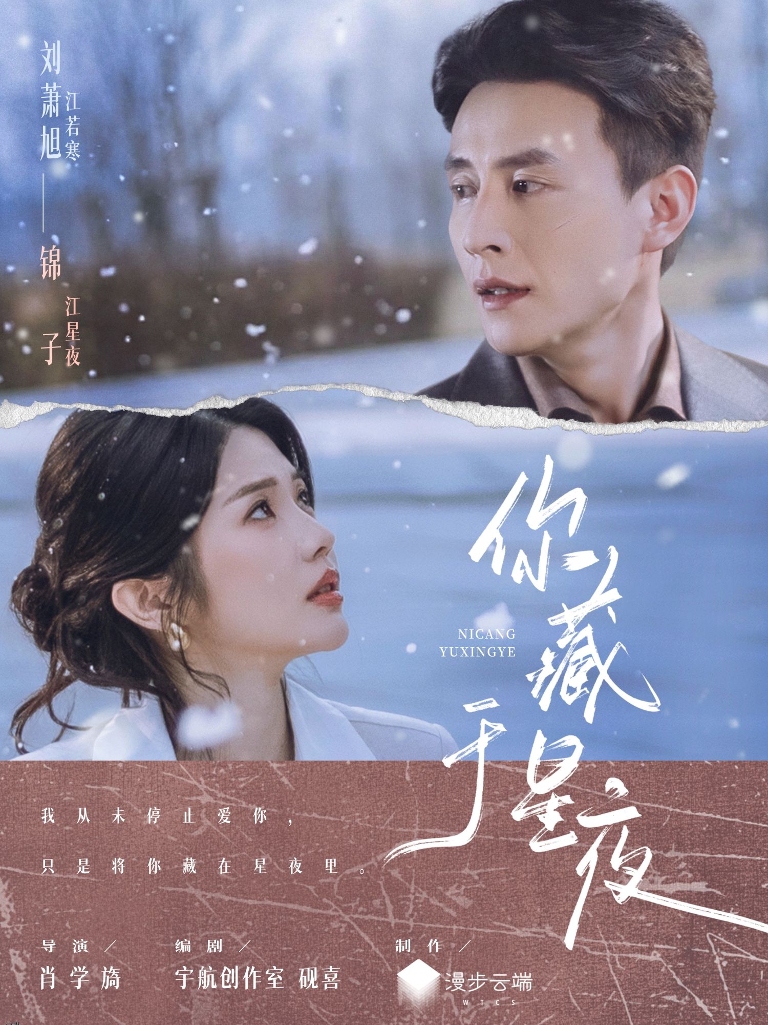 你藏于星夜 海报