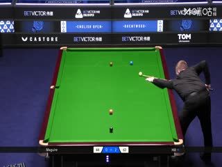 2025斯诺克英格兰公开赛 斯蒂芬·马奎尔2-4亚伦·希尔 20250917 海报