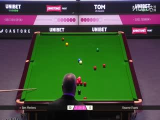 2025斯诺克英国公开赛64进32 本·默滕斯4-0瑞安·埃文斯 20250924 海报