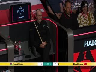 24-25赛季斯诺克世锦赛决赛 赵心童7-1马克·威廉姆斯（第一阶段） 20250504 海报
