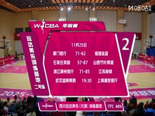 WCBA 季前赛 武汉盛帆黄鹤VS上海浦发银行 20251125 海报