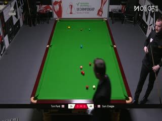 斯诺克英锦赛资格赛第三轮80进48 汤姆·福德6-2山姆·克雷吉 20251126 海报