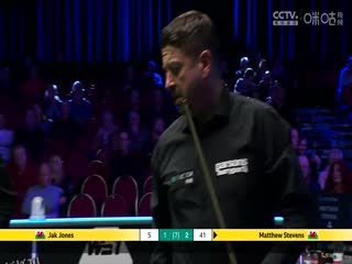 斯诺克威尔士公开赛64进32 杰克·琼斯2-4马修·史蒂文斯  20250211 海报