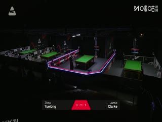 斯诺克英锦赛资格赛晋级轮 杰米·克拉克2-6周跃龙 20251127 海报