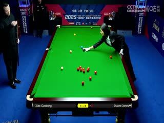 斯诺克玉山世界公开赛64进32 肖国栋4-5杜恩·琼斯  20250224 海报
