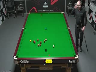 斯诺克威尔士公开赛资格赛 大卫·利利3-4罗斯·缪尔 20250205 海报