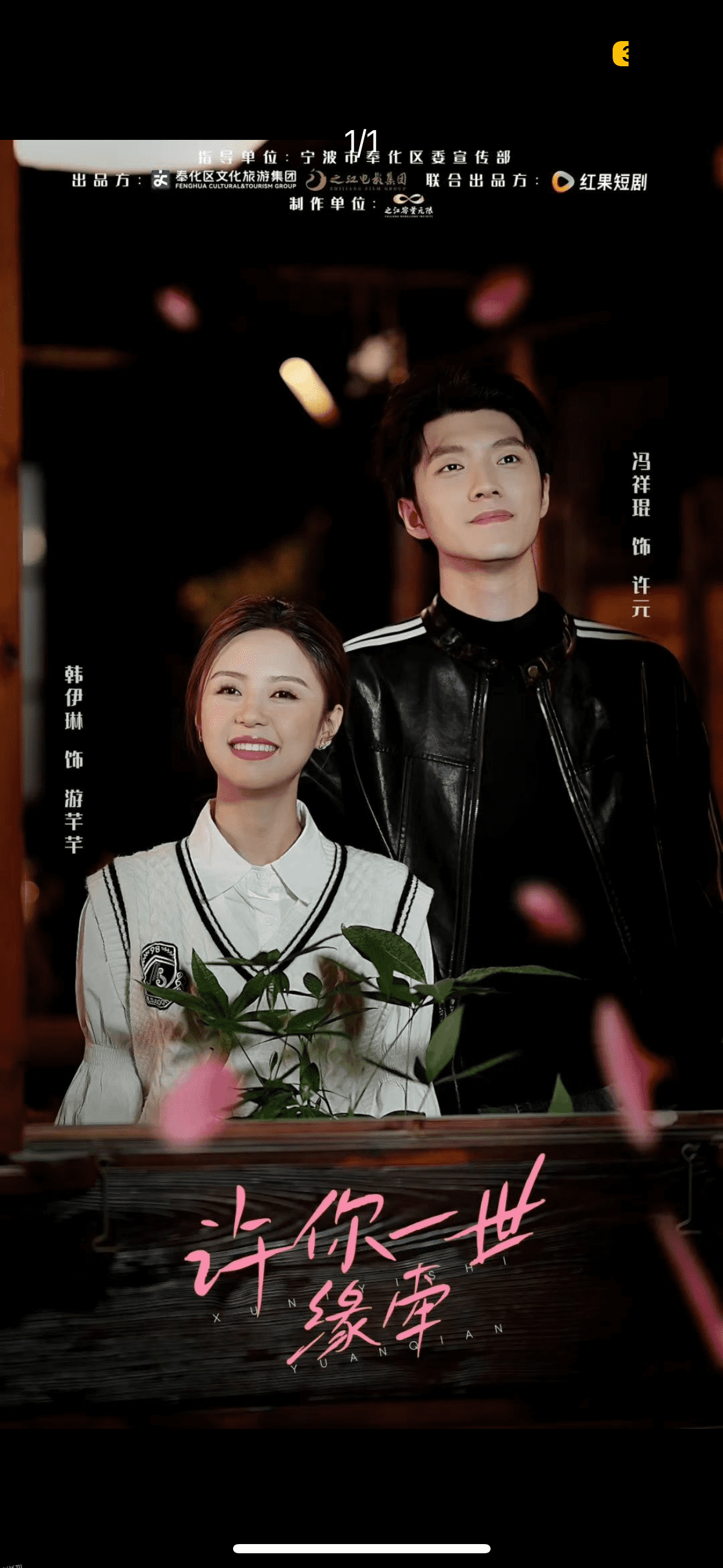 许你一世缘牵 海报