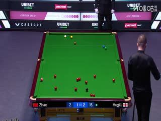 2025斯诺克英国公开赛第1轮 阿什利·赫吉尔3-4赵心童 20250922 海报