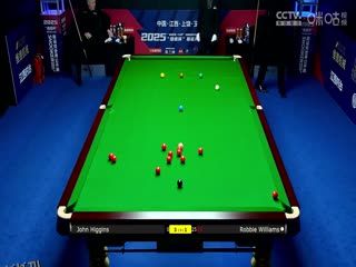 斯诺克玉山世界公开赛32进16 罗比·威廉姆斯3-5约翰·希金斯  20250225 海报