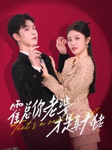 霍总你老婆才是真大佬 高清海报