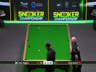 斯诺克利雅得狂欢季沙特大师赛第二轮 约翰·希金斯4-0丁俊晖（朱峰立） 20251120 海报