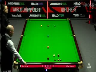 斯诺克世锦赛资格赛128进96及96进64 乔·佩里4-5迪伦·埃莫里（第一阶段） 20250409 海报