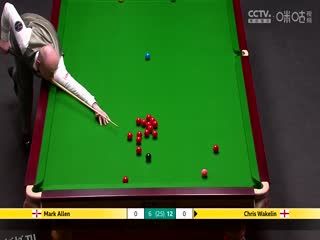 24-25赛季斯诺克世锦赛第二轮 克里斯·韦克林13-6马克·艾伦（第三阶段） 20250426 海报