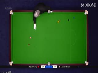 2025斯诺克北爱尔兰公开赛64进32 赵心童0-4乔丹·布朗（柏林） 20251019 海报