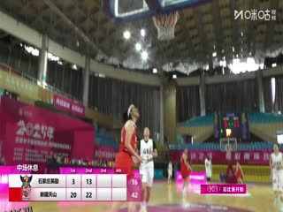 全国女子篮球锦标赛 石家庄英励VS新疆天山 20251013 海报