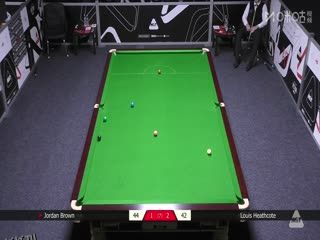 2025斯诺克英国公开赛资格赛 路易斯·西斯考特4-3乔丹·布朗 20250625 海报