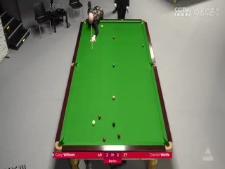 斯诺克德国大师赛64进32 加里·威尔逊4-5丹尼尔·威尔斯  20250129 海报