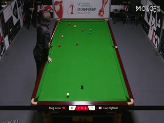 斯诺克英锦赛资格赛第三轮80进48 庞俊旭6-4利亚姆·海菲尔德 20251125 海报