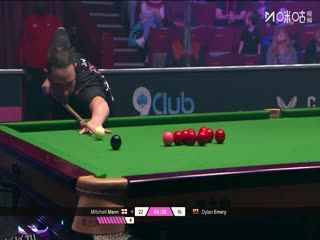 斯诺克单局限时赛128进64 迪伦·埃莫里24-70米歇尔·曼恩 20251210 海报