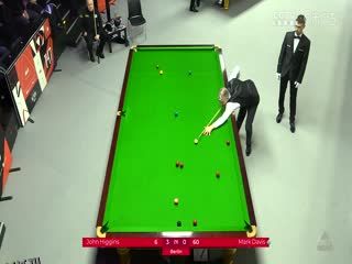 斯诺克德国大师赛64进32 约翰·希金斯5-3马克·戴维斯  20250128 海报