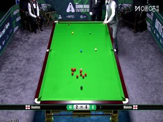 2025斯诺克沙特大师赛四分之一决赛 巴里·霍金斯5-6克里斯·韦克林 20250815 海报