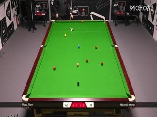 2025斯诺克国际锦标赛资格赛 马克·艾伦4-6米切尔·曼恩 20251001 海报