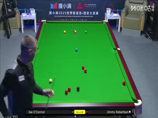 2025斯诺克西安大奖赛64进32 吉米·罗伯逊5-1乔·奥康纳 20251008 海报