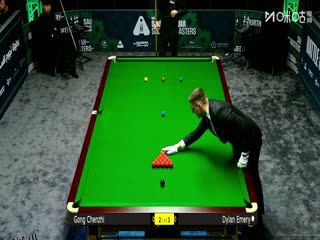 2025斯诺克沙特大师赛第二轮（112进80） 巩晨智4-2迪伦·埃莫里 20250809 海报