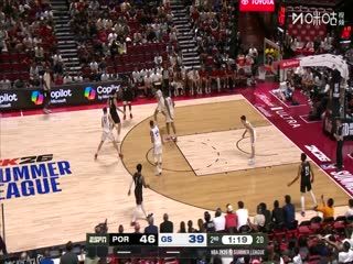 NBA夏季联赛 开拓者VS勇士 20250712 海报