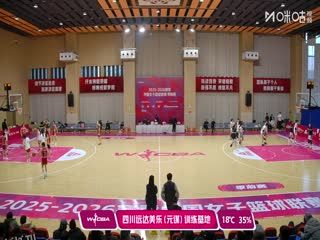 WCBA 季前赛 浙江稠州银行VS江苏南钢 20251125 海报