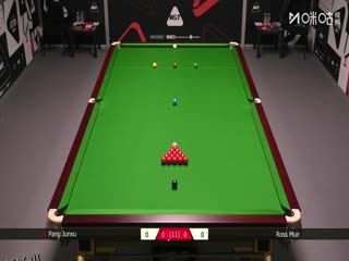 2025斯诺克国际锦标赛资格赛 庞俊旭6-1罗斯·缪尔 20251001 海报