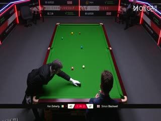 斯诺克英锦赛资格赛144进112 肯·达赫迪3-6西蒙·布莱克威尔 20251123 海报